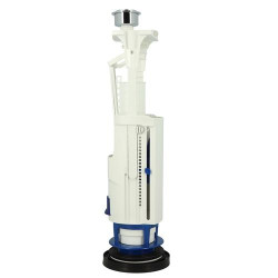 Mécanisme double volume, système à étrier, culot G 2", économiseur d'eau