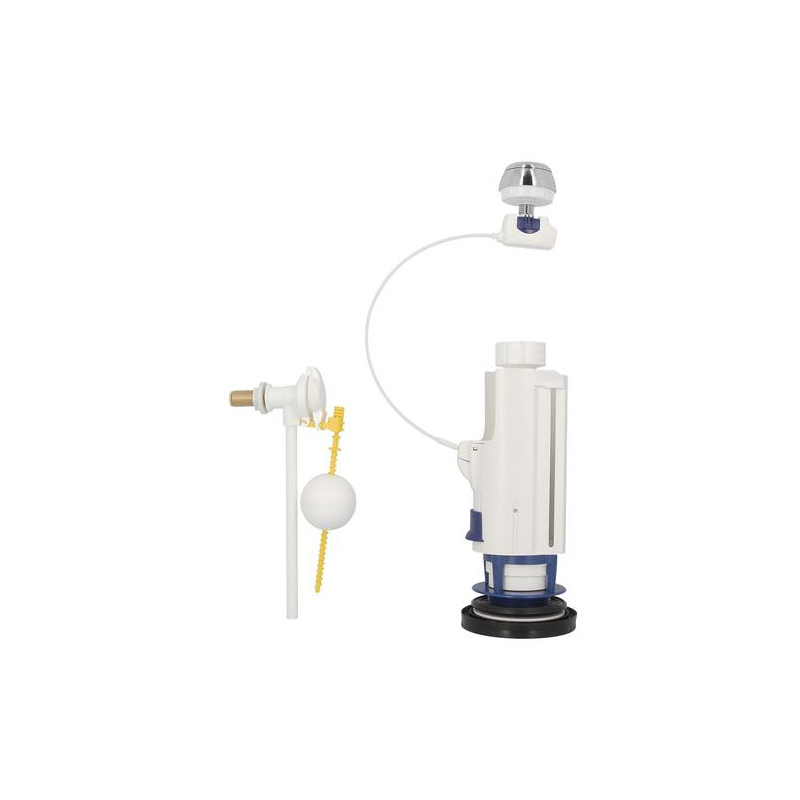 1v85-mécanisme 1v compact + robinet flot.1585