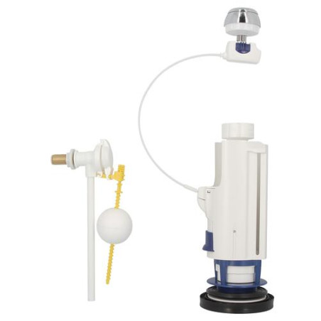 1v85-mécanisme 1v compact + robinet flot.1585