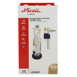 Mécanisme double volume avec robinet flotteur, système à étrier, culot G 2"