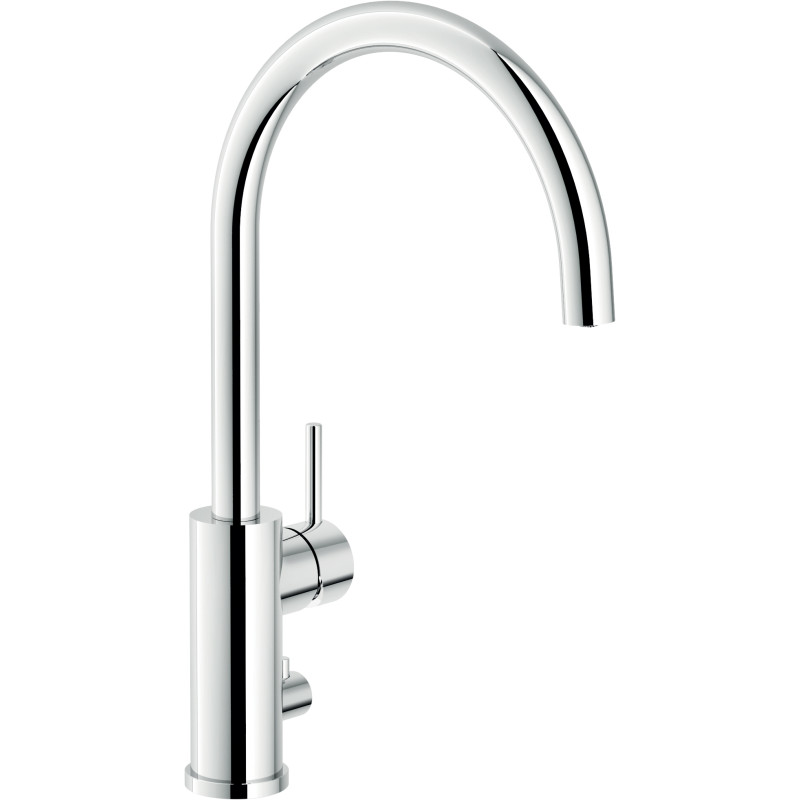 Avec connexion lave vaisselle · Chrome