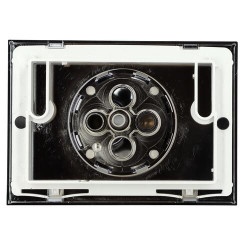 BOUTONS RONDS Plaque de commande Chrome bril