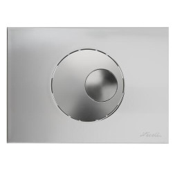 BOUTONS RONDS Plaque de commande Chrome brillant / GV chrome mat / PV chrome bri