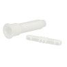 Poussoir + rallonge de bouton double volume