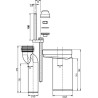 Kit manchettes désaxées pour bâti-support