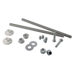 Kit fixation cuvette pour châssis 2 parties