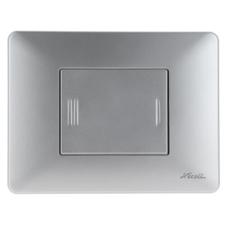 CAIMAN Plaque de commande Chrome mat