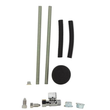 Sachet équipement fixation de cuvette (isolation acoustique + tiges filetées)