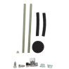 Sachet équipement fixation de cuvette (isolation acoustique + tiges filetées)