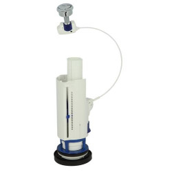 Mécanisme double volume avec trop plein, recoupable, perçage Ø 40 mm