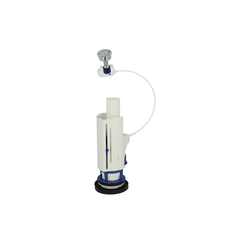Mécanisme double volume avec trop plein, recoupable, perçage Ø 40 mm