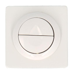403l-bouton 2v blanc pr bati