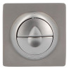 404l-bouton 2v chrome velours pr bati