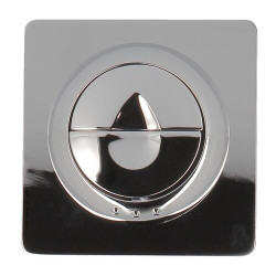 405l-bouton 2v chrome brillant bati