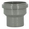 Réduction concentrique CR4 Ø125/100 mm Mâle/Femelle Joint Standard Gris