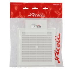 Grille mac.reglem.dem.carrée 150 mous.sch