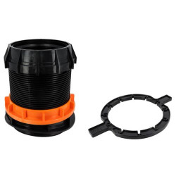 EasyClip Plus Ø160 avec rotule pour tubes en béton ou annelés Ø700/1200