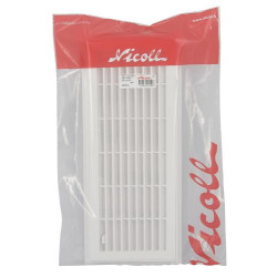 Grille mac.rect. dem. fermeture 200 m.sch