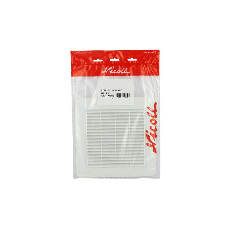 Gril.appliq.blanc.150 carrée moustiq..sch