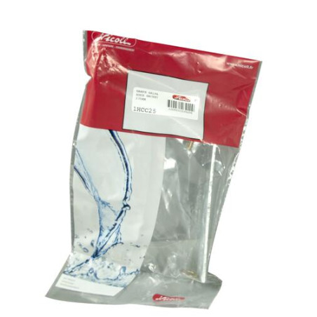 1 hampe galvanisé de 20cm sous sachet