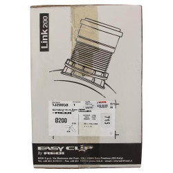 EasyClip Link Ø200 mm pour tubes PVC PP PE PRV lisses Ø710/1000 mm