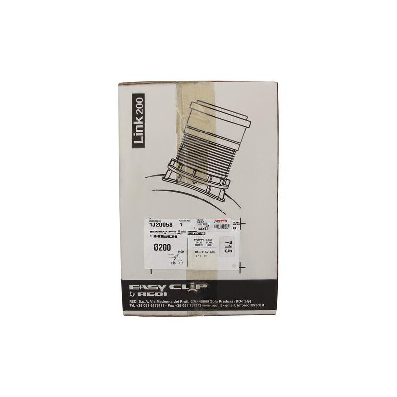 EasyClip Link pour tubes PVC, PP, PE et PRV lisses