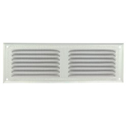 Grille_persienne_alu gris moustiquaire 10x30 - réf. LM1030G