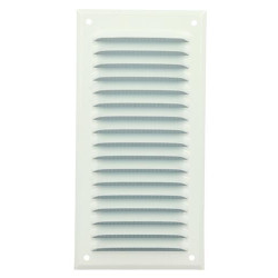 Grille_persienne_alu blanc mous.20x10 - réf. LM2010B