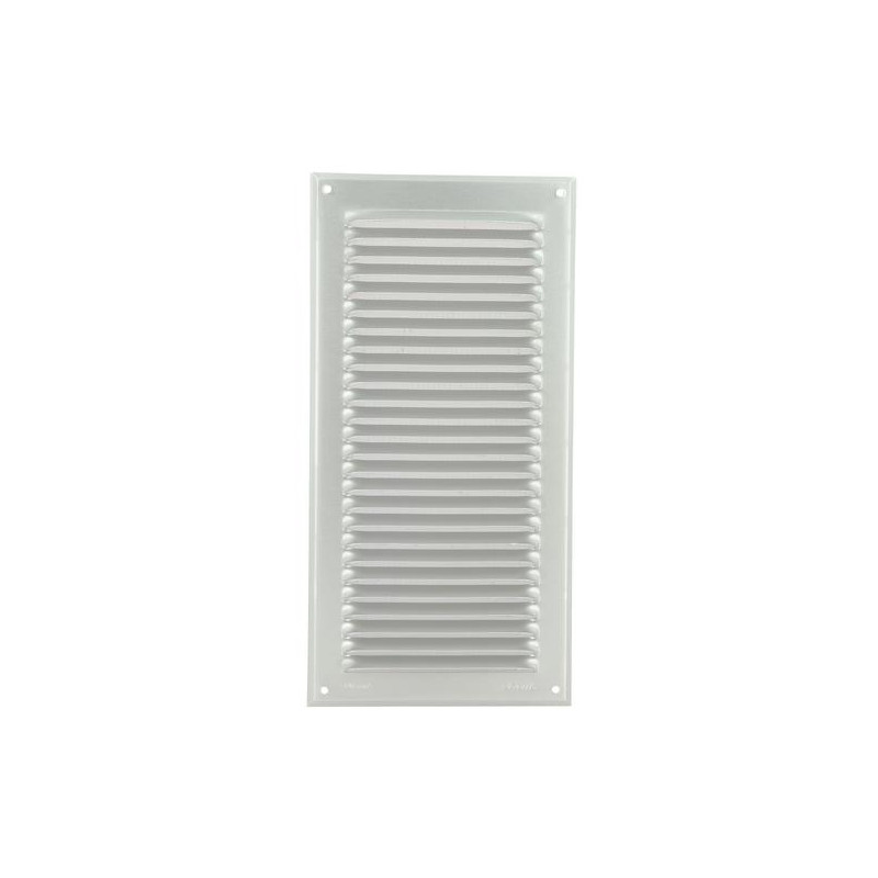 Grille_persienne_alu gris moustiquaire 30x15 - réf. LM3015G