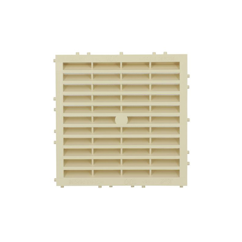 Grille mac reglem. carrée 100 m sable - réf. M114S