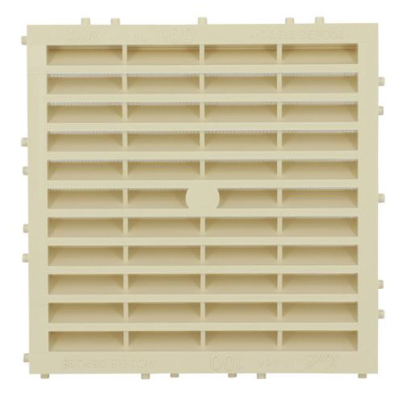 Grille mac reglem. carrée 100 m sable - réf. M114S