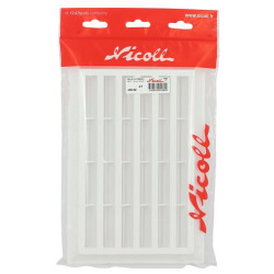 Sous sachet, grille rectangulaire blanche, type 150, avec moustiquaire