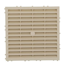 Grille mac reglem. carrée 150 m sable - réf. M164S