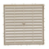 Grille mac reglem. carrée 150 m sable - réf. M164S
