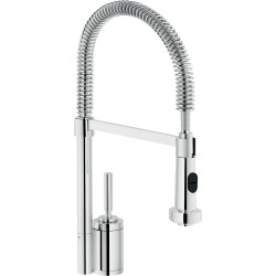 Mitigeur évier avec douchette 2-JETS BILLY chromé