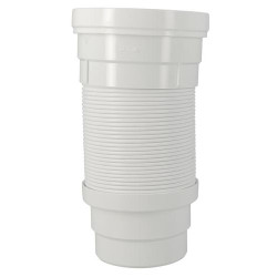 Pipe souple de WC à mémoire de forme, pour la révovation, longueur 250-570