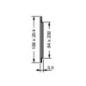 Grille men.reglem.rect.extra pl-100 - réf. PB101