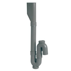 Siphon double m.a.l. sortie verticale Ø40
