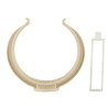 2 colliers lyre sa+att.Ø100 s/sachet