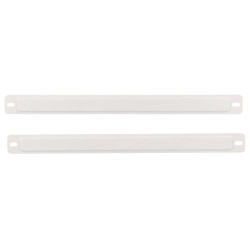 Cache mortaise 235x15 maximum blanc