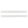 Cache mortaise 235x15 maximum blanc