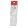 Cache mortaise 235x15 maximum blanc