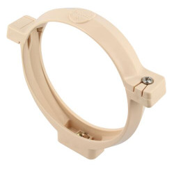 Collier bride en polypropylène, Ø 100, pour tube de descente Ø 100, sable