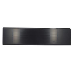 Bandeau alveolaire hauteur 17cm en 4m anthracite