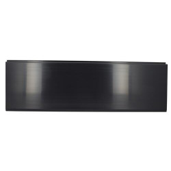 Bandeau alveolaire hauteur 21cm en 4m anthracite
