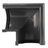 Angle extérieur à joint TECHTAN®, 90°, gouttière demi-ronde LG16, anthracite