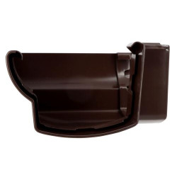 Angle extérieur OVATION® en TECHTAN®, 90°, gouttière à coller LG28, marron