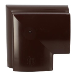 Angle extérieur OVATION® en TECHTAN®, 90°, gouttière à coller LG28, marron