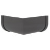 Angle intérieur à joint à 90° en TECHTAN®, pour gouttière LG16, anthracite