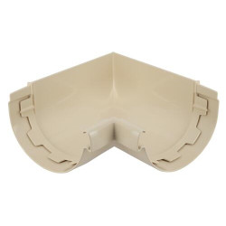 Angle intérieur VODALIS® à 90° en TECHTAN®, gouttière à coller LG29, blanc